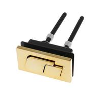 Bouton de toilette à double chasse doré, plusieurs tailles for le remplacement du réservoir de toilette(83mm)