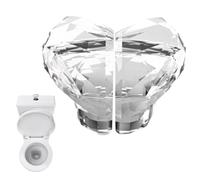 Bouton de toilette, bouton de réservoir de toilette | Outil de pressage en forme de coeur pour le remplacement par fil | Remplacement du drain portable pour presse de réservoir pour toilettes, lavabos