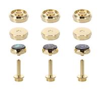 Bouton de Trompette Doré en Cuivre, Simple Installation pour Valve | Restaure les Boutons Manquants, Aspect Élégant, Usage , Pratique, pour Musiciens et Tiges