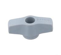 Bouton de valve d'alimentation en eau carré gris pour chaudières à gaz, pièce de rechange pour soupape de décharge de pression, accessoire de chaudière en plastique pour une installation facile