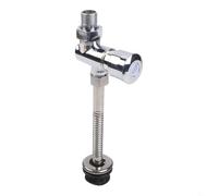 Bouton de valve de chasse d'urinoir pour toilettes publiques, action retardée manuelle, arrêt automatique avec construction en alliage pour une chasse d'eau efficace