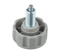 Bouton de vélo d'appartement avec vis de 16 mm de diamètre et loquet élastique intégré pour équipement de fitness et de musculation