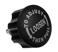 Bouton de Vélo d'exercice à Goupille Sphérique Rotative Abs Noir | Goupille de Traction de Fitness pour Vélo D’appartement, Installation Rapide, pour Machines D’exercice et Vélos Stationnaires