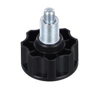 Bouton de verrouillage à ressort pour vélo d'appartement, pièce de rechange en plastique et métal, pour équipement de vélo de fitness, poignée noire, pour un réglage facile et un verrouillage sécurisé