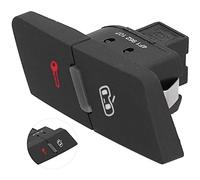 Bouton de verrouillage centralisé, 4F1962107 Plastique ABS Porte Gauche Sensible Pratique pour Remplacement de Voiture pour A6L 05-08