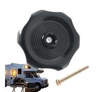 Bouton De Verrouillage De Fenêtre pour Camping-Car - Arbre D'aération De 2,5 Cm | Bouton Tournant De Remplacement Intérieur, 5,7x5,7x3,3 Cm | Accessoire Matériel De 2-1/4 Pouces De Diamètre | Poignée
