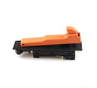 Bouton de verrouillage Orange AC 250V 18A, interrupteur à gâchette, 1 pièce
