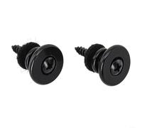 Bouton de verrouillage pour guitares et mandolines. Votre sangle reste en place pendant l'entraînement ou la performance (noir)
