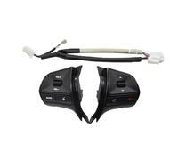 Bouton De Volant Bouton Commande Du Volume Audio Et La Musique Au Volant Pour Kia Pour Rio K2 (2011, 2012, 2013, 2014)(Piano black)
