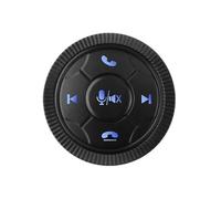 Bouton de volant multifonction Bouton de commande universel sans fil pour volant de voiture, compatible avec les autoradios Android, 8 touches, en forme de tasse(Army green)