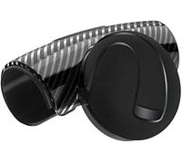 Bouton de volant pour camion de voiture, boule de rappel de volant universelle, ajustement sûr et rotation sans effort, sans bruit, contrôle flexible (Noir)