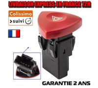 Bouton de warning pour Renault Laguna Trafic 2 Espace 4 detresse Feu commande