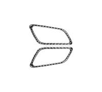 Bouton Décalcomanies Compatible Avec A4L A4 B9 2017 2018 2019 2020 Accessoires En Fibre De Carbone Modifiés Pour Intérieur De Voiture Garniture De Sortie D'air Cadre Autocollant