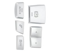 Bouton Décalcomanies Compatible Avec BMW Série 5 GT F07 2011 2012 2013 2014 2015 2016 2017 Panneau Levier Vitesse Frein À Main Interrupteur Latéral P Accessoires Bouton Couvercle Voiture