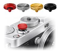 Bouton Déclencheur Appareil Photo Métal Universal Kit De 4 pour Hybride APS-C Et Compact Remplacement Haute Dureté en Alliage Cuivre Photo Accessoire Prise De Vue Élevée pour Fujifilm Sony Nikon