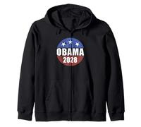 Bouton d'élection Obama 2028 Président Barack Obama 2028 Sweat à Capuche