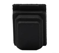 Bouton d'induction pour poignée de porte extérieure en caoutchouc noir - Accessoire automobile pour Tucson 2015 2020 - Nécessite une installation et une coupe professionnelles