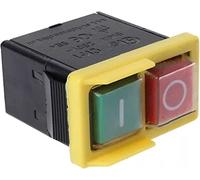 Bouton d'interrupteur d'alimentation AC 250V 6/4A Bouette à poussière étanche du bouton-poussoir Foreter sur les commutateurs de commande des CK1 Interrupteur électromagnétique