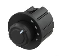 Bouton d'interrupteur de commande, 1 lot CL3Z14B166DA Boîtier de transfert de phare pour cadran, remplacement direct, facile à installer en plastique pour Ford F-150