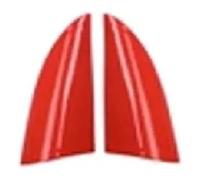 Bouton d'interrupteur de fenêtre pour M&ercedes pour Smart 453 pour Fortwo pour Forfour Panneau de levage de fenêtre Autocollant décoratif pour intérieur de voiture (lève-vitre 2 pièces) (réglage 2