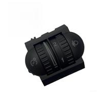 Bouton d'interrupteur de lumière pour tableau de bord compatible avec Golf 6 Mk6 et Cabriolet modèles 2009 à 2014 Remplace Oe 5k0941333 5kd941333 Bouton de commande d'éclairage intérieur en plastique