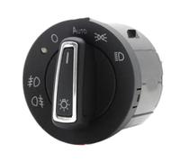 Bouton d'interrupteur de phare compatible avec Skoda pour Yeti 5L 2009 2010 2011 2012 2013 2014 2015 2016 Accessoires de voiture Tuning automatique