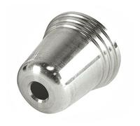 Bouton d'interrupteur de phare, de cendrier et de starter pour Volkswagen Coccinelle (10/1952-07/1966)- alu poli- 5mm