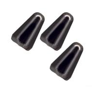Bouton d'interrupteur en métal pour guitare électrique LP pour guitares électriques SG - Fileté pour interrupteur à bascule, pièces de rechange compatibles avec Fender américain (noir foncé)