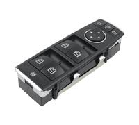 Bouton d'interrupteur Pour Benz W246 W176 W156 W117 Pour Mercedes AB Pour Classe Pour CLA GLA Commande principale lève-vitre électrique 1669054400 16690544009107 Lève-vitres