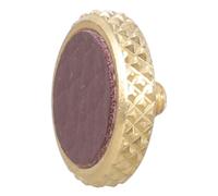 Bouton d'obturation en laiton exquis avec cuir synthétique pour appareils photo XT30 avec trous filetés Contient un joint d'étanchéité pour les accessoires d'appareils photo en laiton Circlet