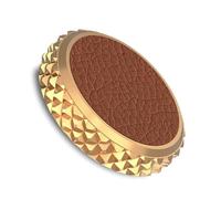 Bouton d'obturation en laiton exquis avec cuir synthétique pour appareils photo XT30 avec trous filetés Contient un joint d'étanchéité pour les accessoires d'appareils photo en laiton Circlet