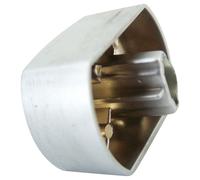 Bouton de cuisinière ARISTON HOTPOINT HOTPOINT, Argenté, Plastique, Four, C00082490