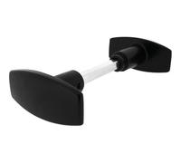 Bouton double chantier aluminium noir