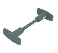 Bouton double uni en fonte Jardinier Massard - Bouton uni