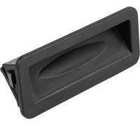 Bouton d'ouverture de la botte ABS, bouton de déblocage du hayon noir durable Facile à installer voiture pour Ford Focus Fiesta C-Max S-Max Galaxy Mondeo Kuga