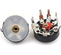 Bouton du commutateur d'alimentation 1 0pcs / lot 2 mm RV12MM B103 B10K Potentiomètre de volume d'amplificateur avec un interrupteur à angle droit radio potentiomètre(10k)