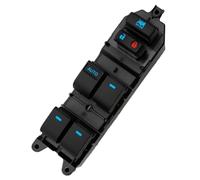 Bouton électrique Fenêtre Pour Toyota Pour Camry Pour Corolla RAV4 2006-2015 Bouton De Commutation Commande Fenêtre Électrique Puissance Principale Lumière Blanche(Style 1)