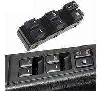 Bouton électrique Vitre Bouton De Commande Double Lève-vitre Électrique 93570-3W600WK Pour KIA Pour Sportage 2011-2016 Avec Témoin Lumineux Rouge(Auto-6 lights)