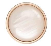 Bouton en métal, boutons de manteau 6 pièces, remplacement de couture for accessoire de pardessus de chemise(Matte gold,28MM)