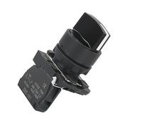 Bouton en plastique XB5, 2 vitesses, 3 positions, sélecteur de réinitialisation autobloquant, NC sans poignée, bouton poussoir, 22mm, AD33 AD21 ZB5, 1 pièce(2,1NC)