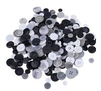 Bouton en résine pour projets de couture artisanaux faits à la main et décoration d ' accessoires dans un assortiment mixte de boutons en résine