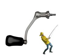 Bouton ergonomique pour moulinet de pêche - Poignée à bascule, composant de poignée à visser, remplacement robuste | Casting d'eau douce en eau salée, entretien des moulinets à tambour fixe, mise à ni