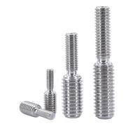Bouton étoile, 1 à 10 vis de conversion réductrices M3 M4 M5 M6 M8 M10 M12 M14 M16 Adaptateur filetage mâle Conversion Double tête Boulon transfert (2 pièces M6x20-M10x20)(10pcs M3x15 M5x15)