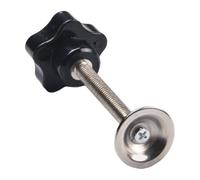 Bouton étoile fileté pour un réglage répété dans les fixations CNC et les systèmes de montage gabarit M8 60 45# Construction en acier (A)