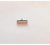 Bouton extérieur latéral, bouton d'allumage power on off/bouton contrôle volume side keys compatible pour Samsung Galaxy A3 A5 A7 (2017) A320 A320F A520 A520F A720 A720F (Gold or)