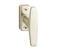 Bouton Fenêtre 065 F1 - HOPPE - Entrebailleur et bouton de crémone - Blanc - Aluminium anodisé