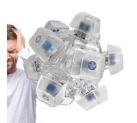 Bouton Fidget - 12 Touches Pendentif Sphérique Sensoriel avec Éclairage LED,Clavier Fidget | Pour Chambre Salon Maison Travail École Salle de Classe Voiture Avion Voyage