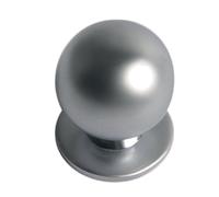 Bouton boule zamak Nickelé mat 00401/19S CADAP
