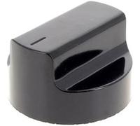 Bouton four 12h noir - cuisiniere