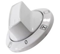 Bouton Four, cuisinière 250315141 BEKO - 308622 Blanc, Blanc G